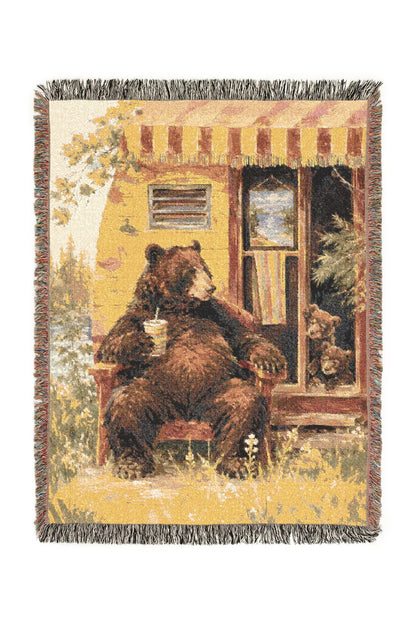 Canyon Brook Woven Lodge Throw Blanket