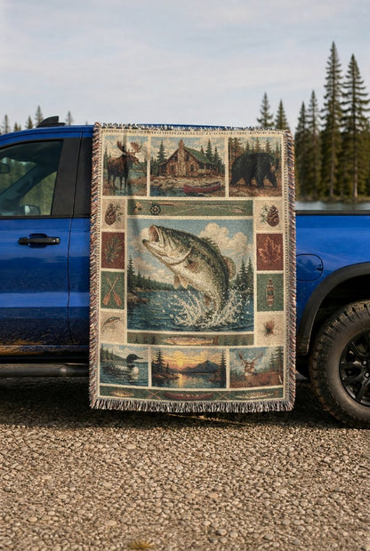 WB0043K woven blanket lifestyle mockup 02
