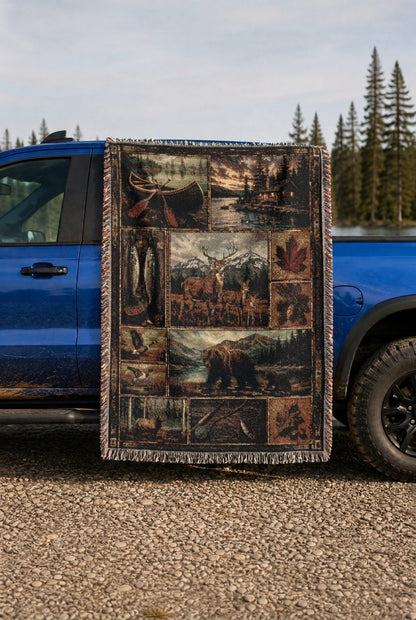 WB0046K woven blanket lifestyle mockup 02