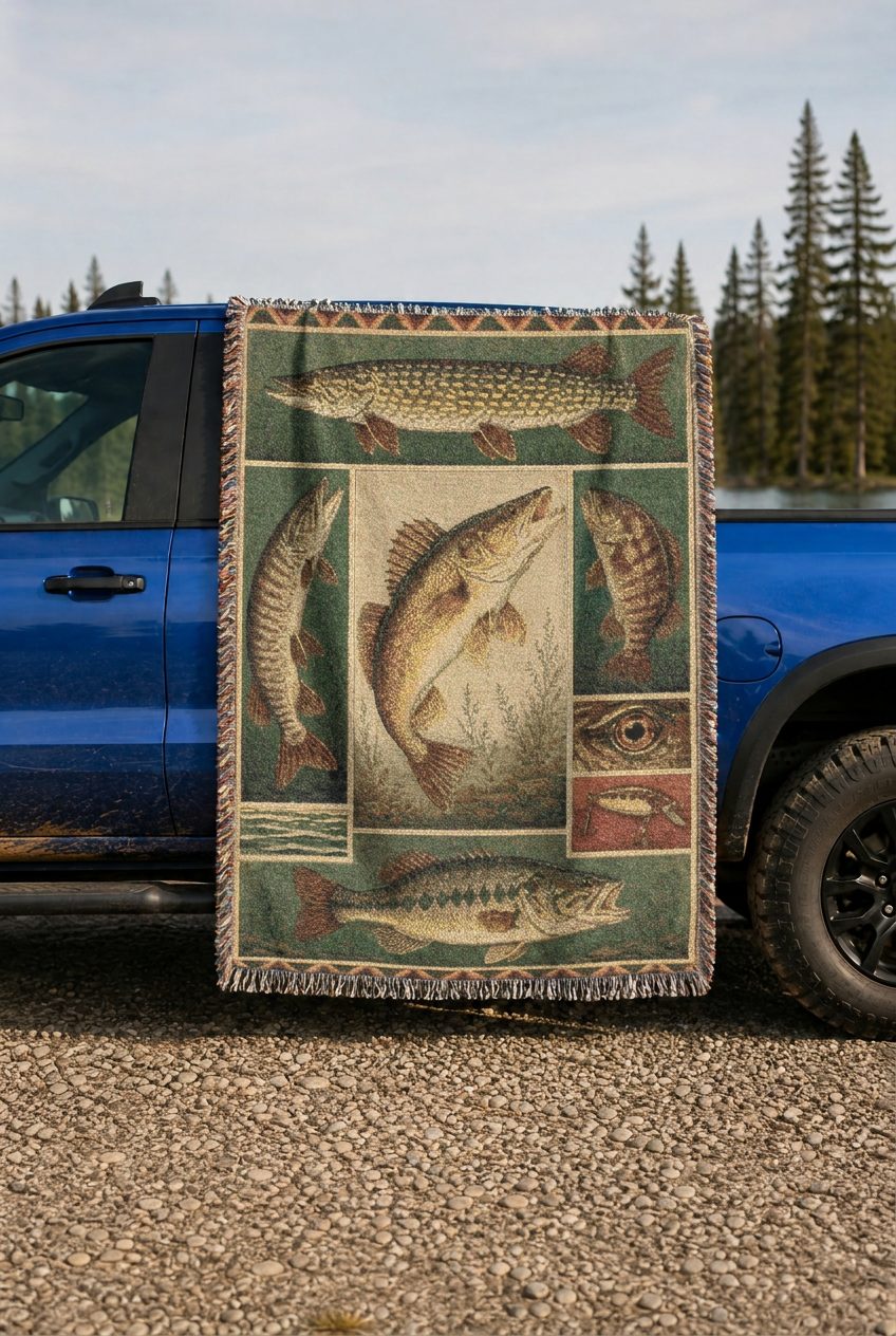 WB0050K woven blanket lifestyle mockup 02
