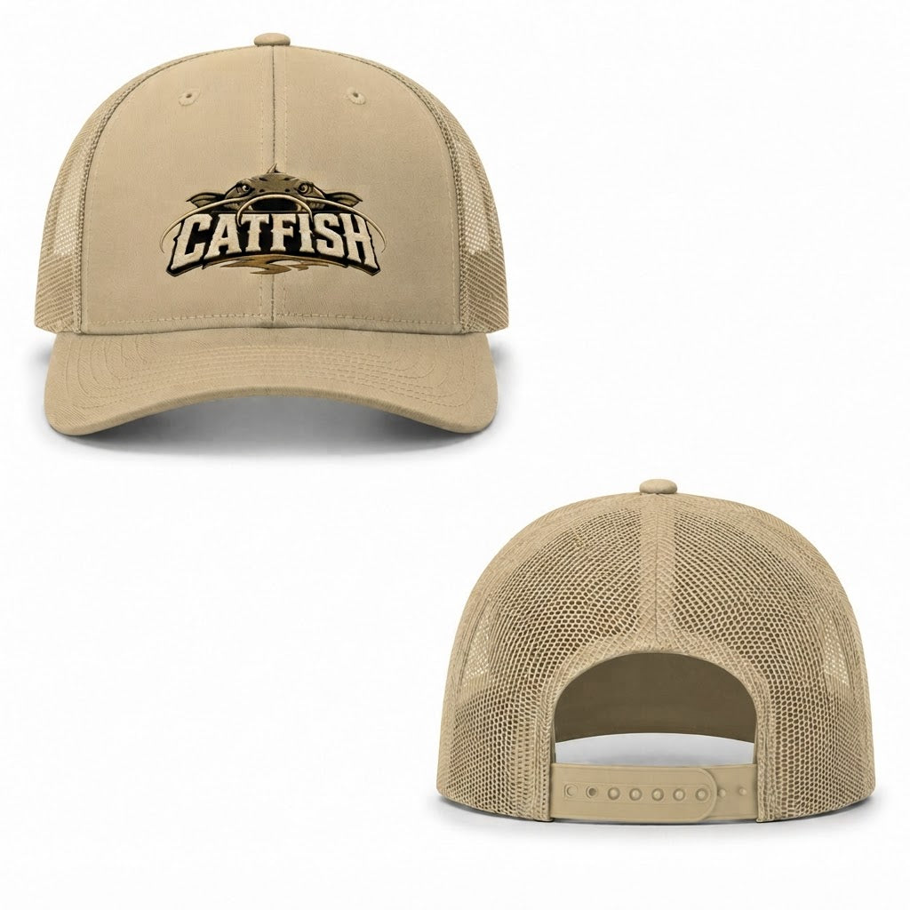 Mudwater Catfish Trucker Cap - khaki