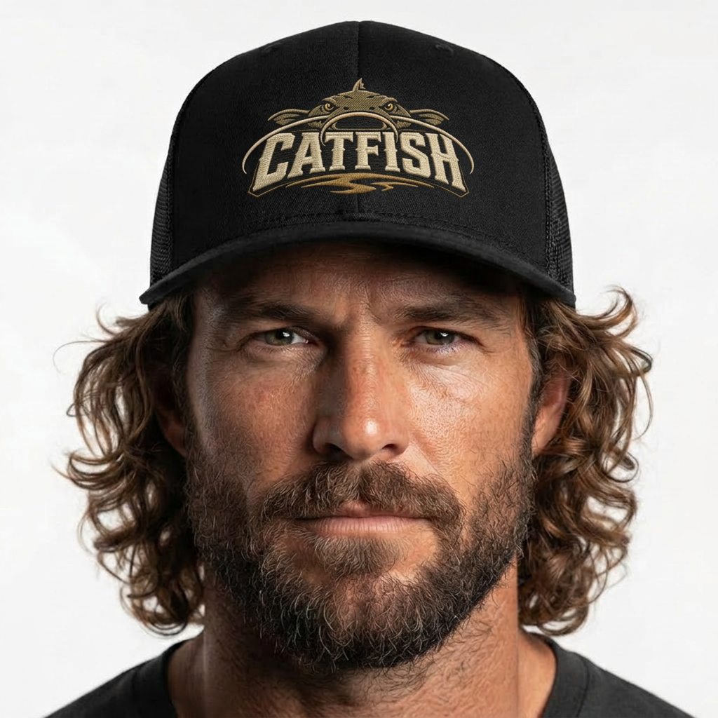 Mudwater Catfish Trucker Cap - model