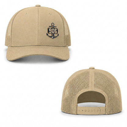 906 Anchor Trucker Cap - khaki
