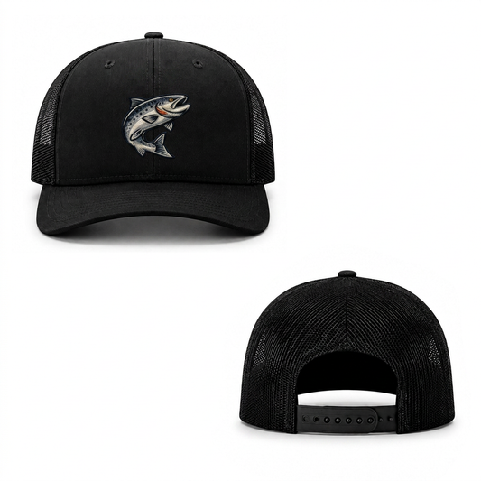 Trout Rise Trucker Cap - black
