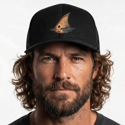 Redfish Tail Trucker Cap - model