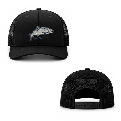 Trout Stream Trucker Cap - black