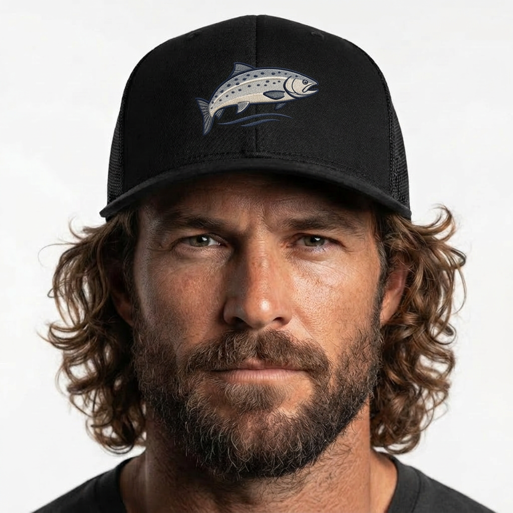 Trout Stream Trucker Cap - model
