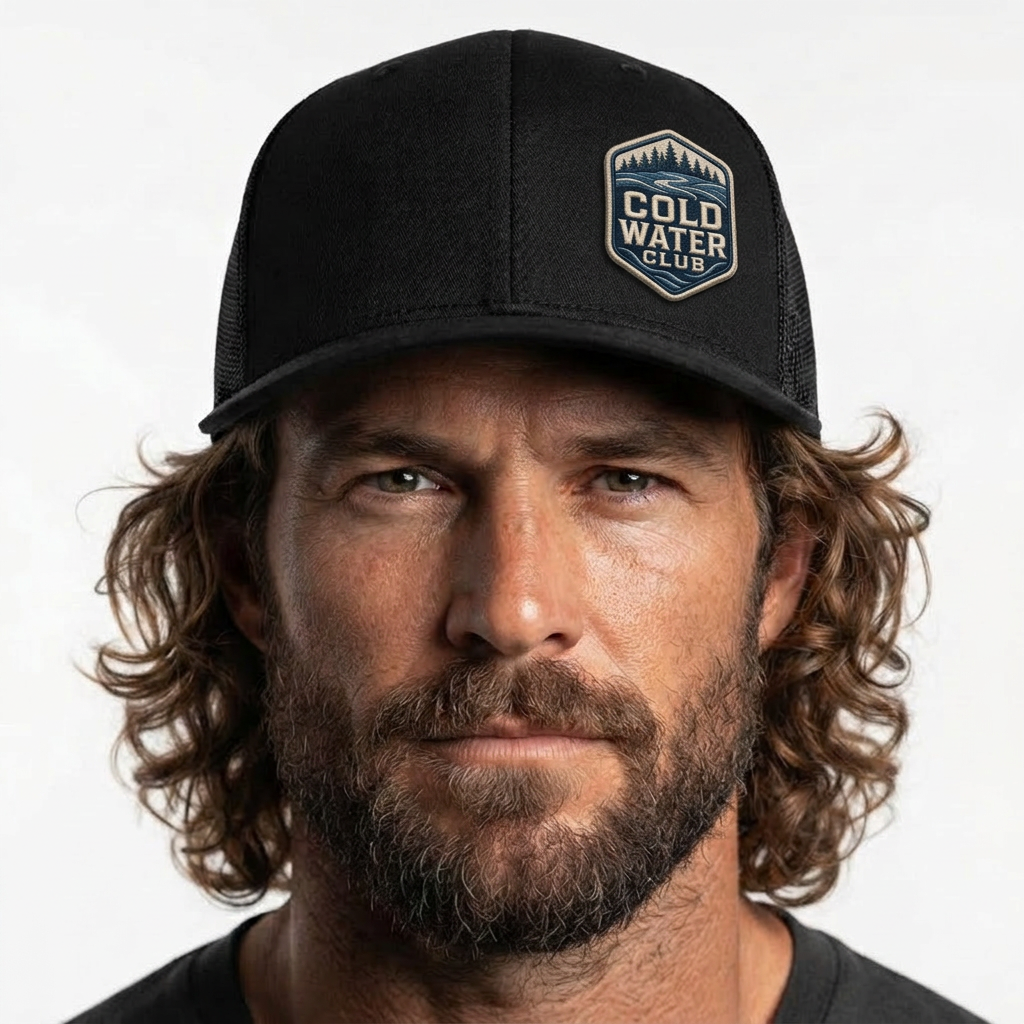 Cold Water Club Trucker Cap - model