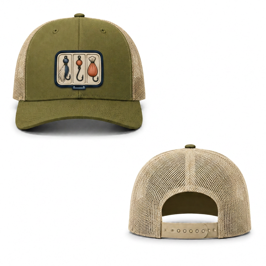 Hook Set Trucker Cap - moss khaki