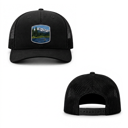 River Camp Trucker Cap - black
