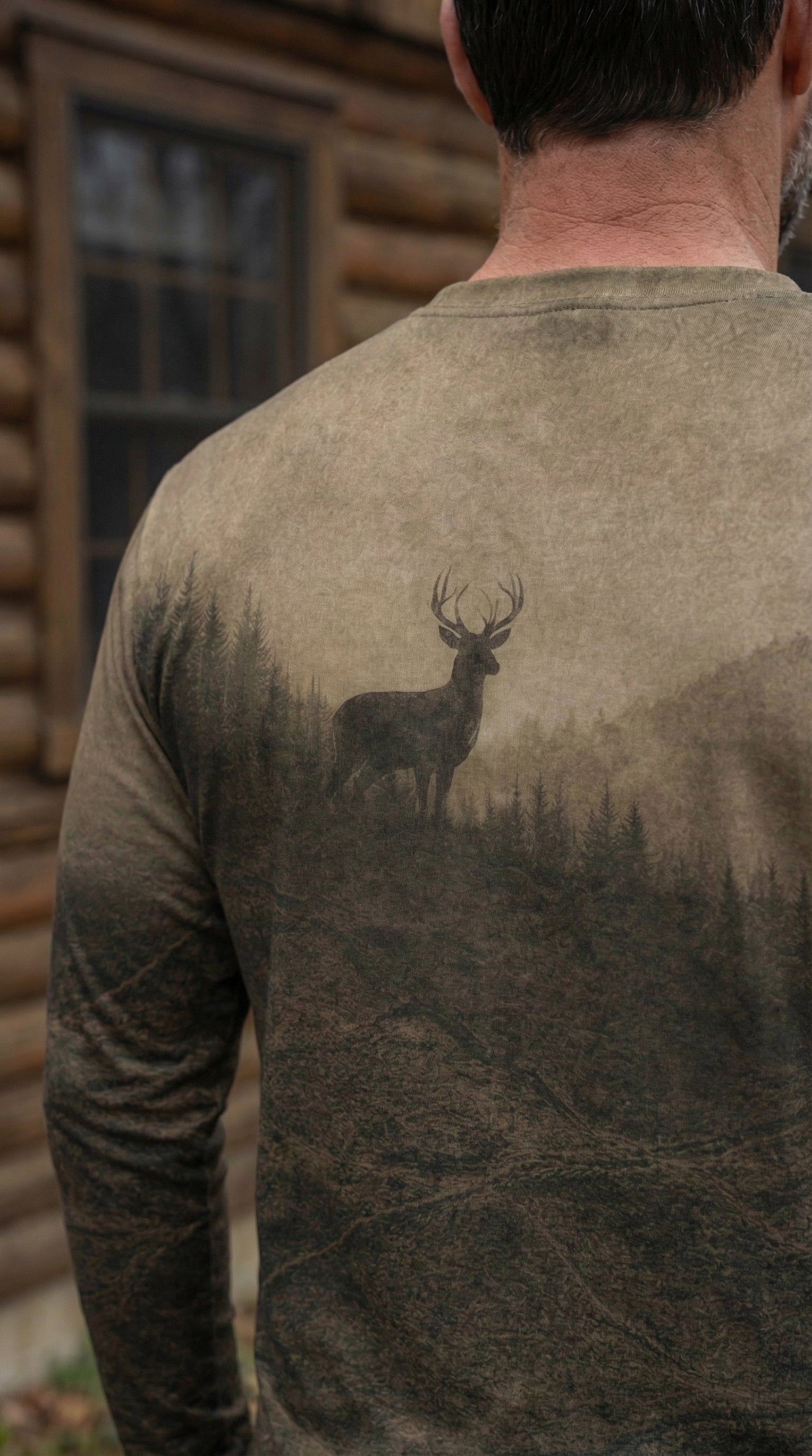 Performance Hunting Long Sleeve - Forest Buck Dusk - FD5M
