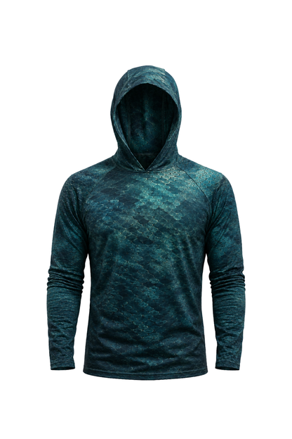 AirLite Fishing Sun Hoodie - Abyssal Musky Lurker - MHL28 image 5