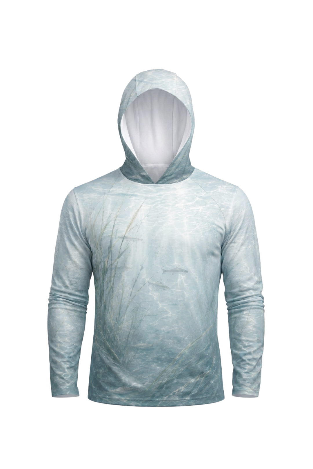 AirLite Fishing Sun Hoodie - Ghost Bay Musky - MHL011 mockup opposite side