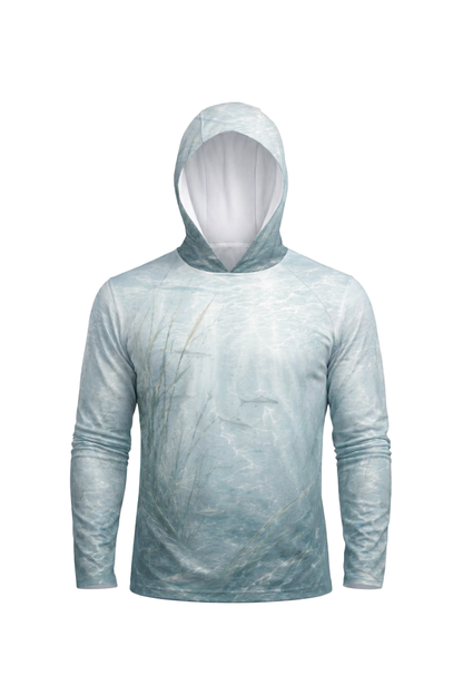 AirLite Fishing Sun Hoodie - Ghost Bay Musky - MHL011 mockup opposite side