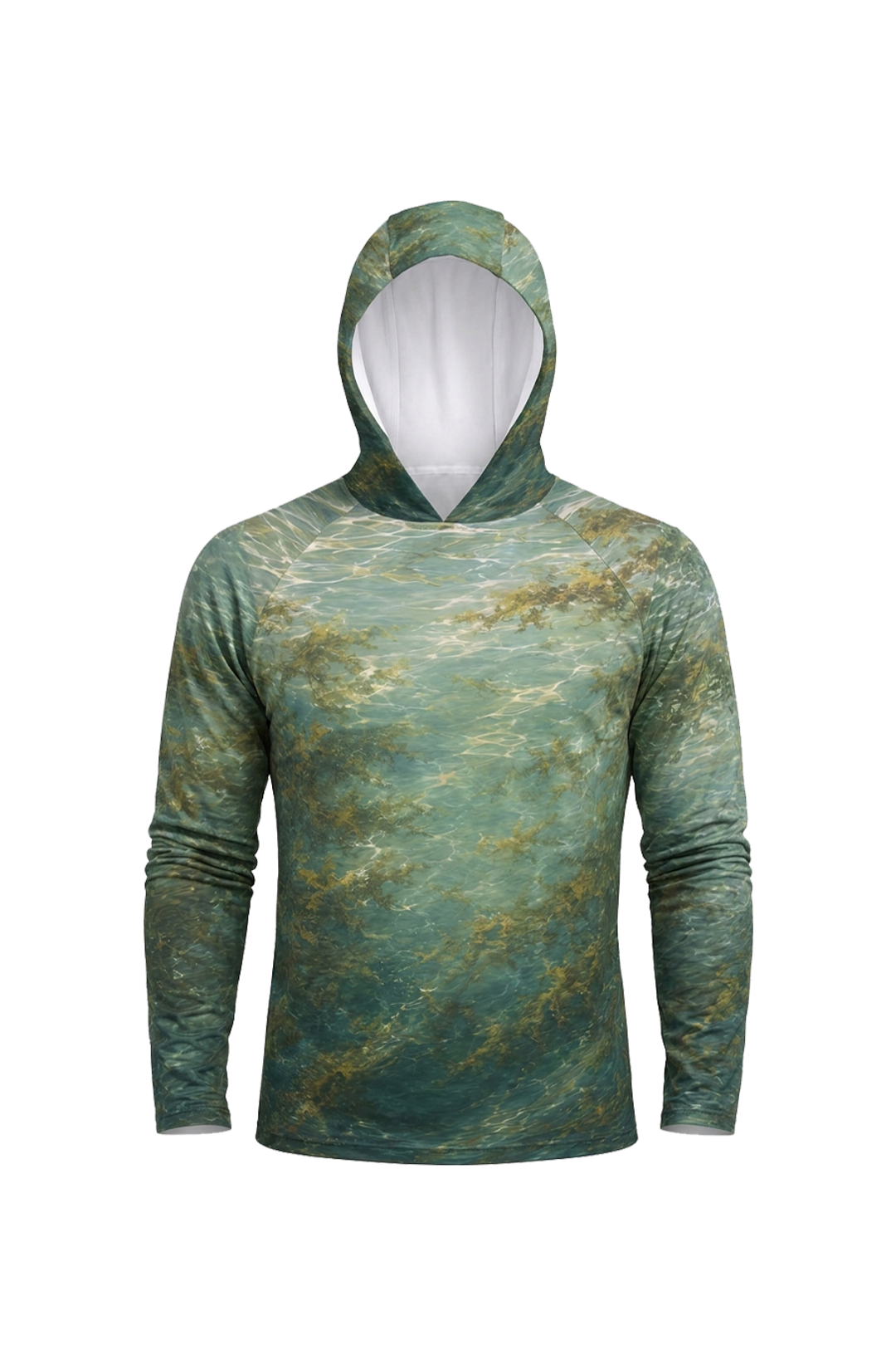 AirLite Fishing Sun Hoodie - Mahi mahi Gold Rush - MHL015 mockup opposite side