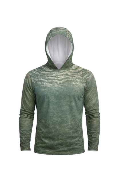 AirLite Fishing Sun Hoodie - Rainbow Trout Currentline - MHL016 mockup opposite side
