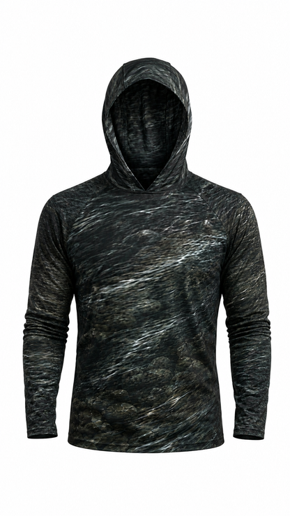 AirLite Fishing Sun Hoodie - Rapids Brook Trout - MHL31 image 2