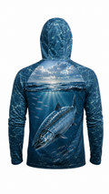 AirLite Fishing Sun Hoodie - River Salmon Depths - MHL32 image 1