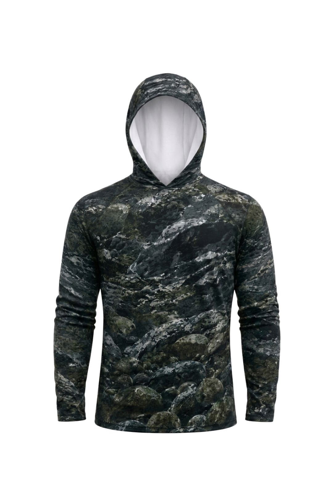 AirLite Fishing Sun Hoodie - River Trout Breaker - MHL008 mockup opposite side