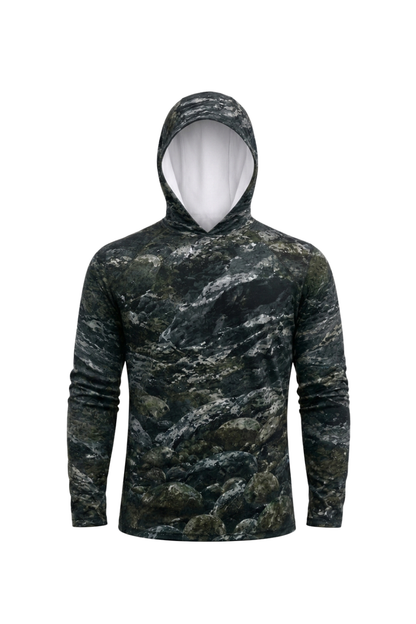 AirLite Fishing Sun Hoodie - River Trout Breaker - MHL008 mockup opposite side