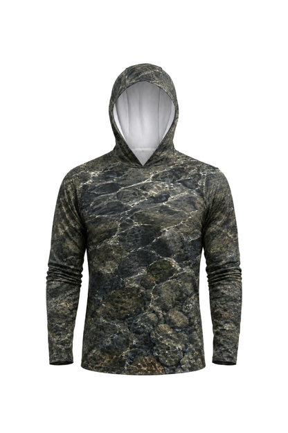 AirLite Fishing Sun Hoodie - River Trout Strike - MHL009 mockup opposite side