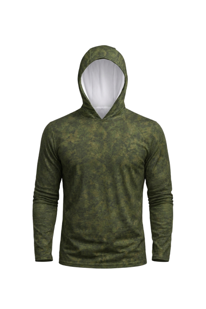 AirLite Fishing Sun Hoodie - Shallow Ambush Muskie - MHL014 mockup opposite side