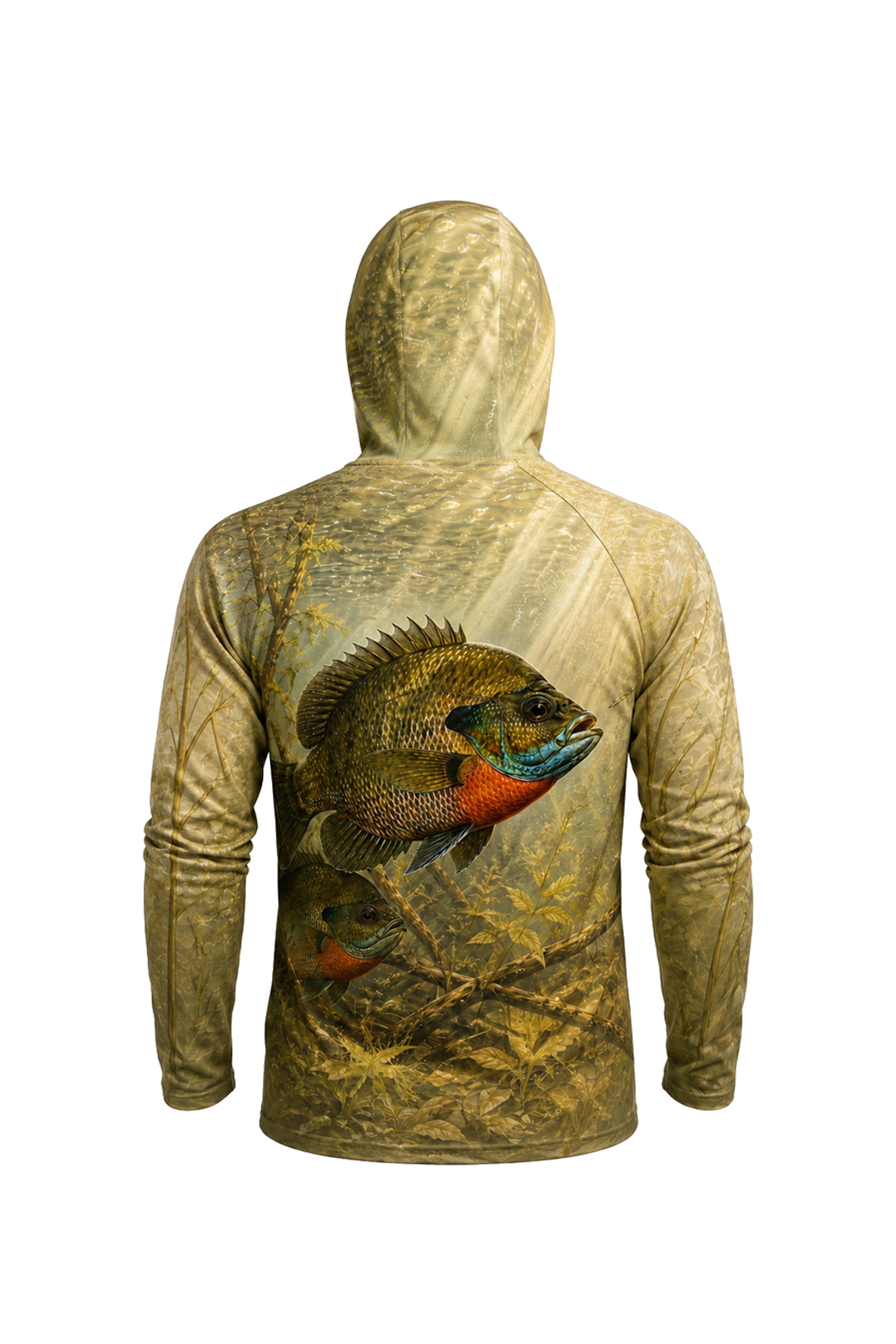 AirLite Fishing Sun Hoodie - Sunlit Shallows Bluegill - MHL36 image 4