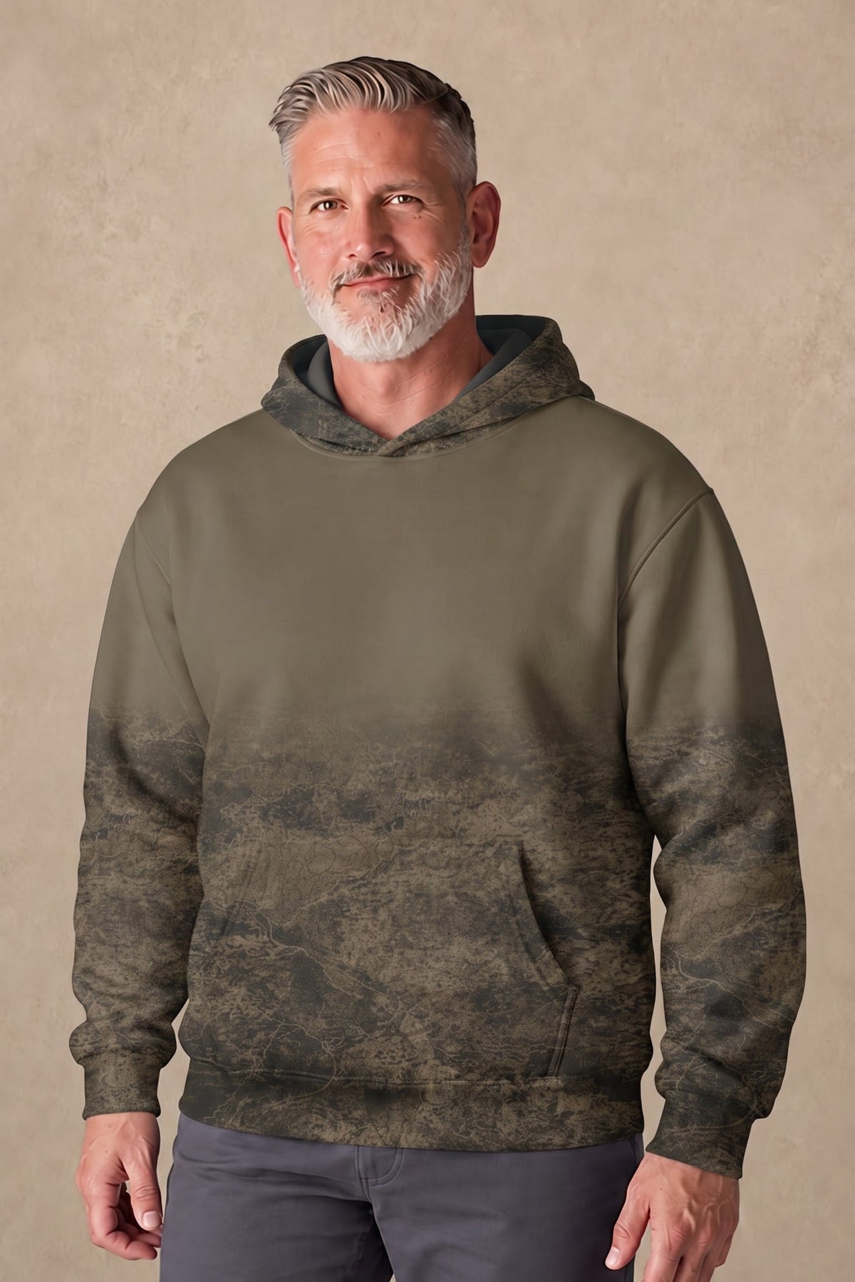Performance Hunting Fleece-Lined Hoodie - Wisconsin Mudland image 3