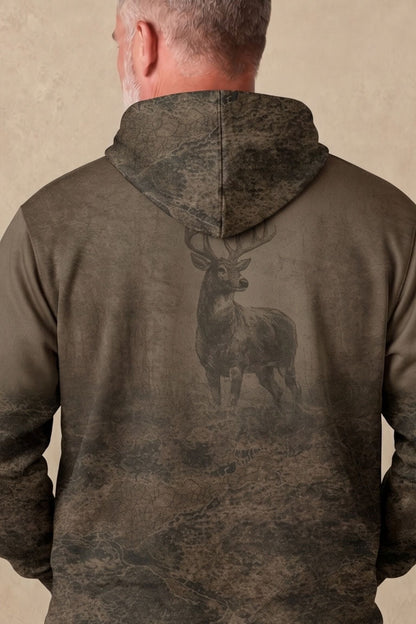 Performance Hunting Fleece-Lined Hoodie - Wisconsin Mudland image 4