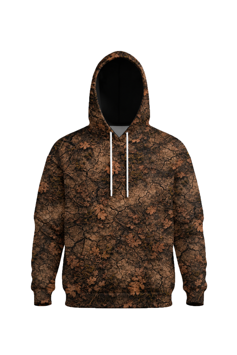 Performance Fleece-Lined Hoodie - Majestic Moose Sunset Forest image 6