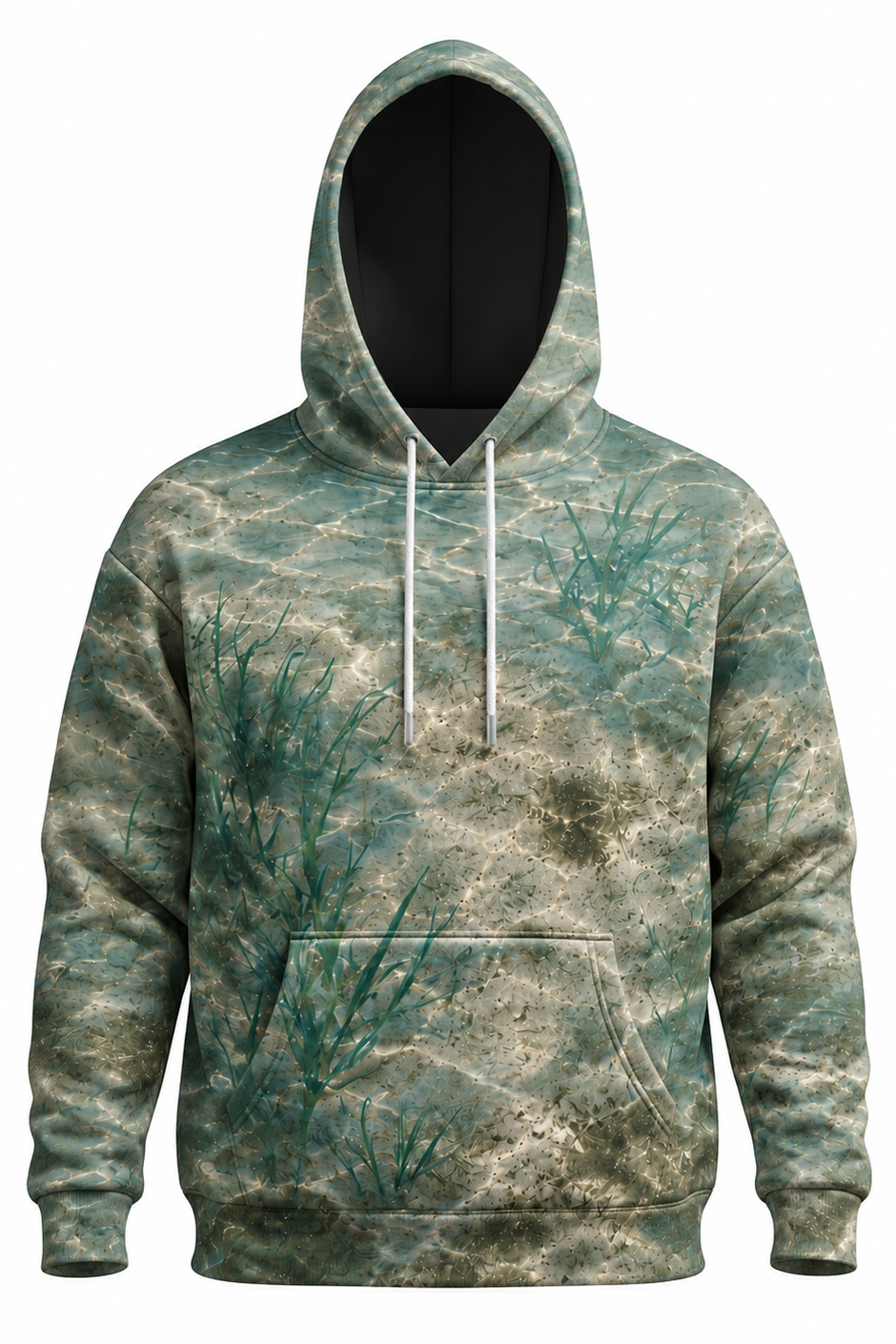 Performance Fleece-Lined Hoodie - Clear Flats Redfish Hunt image 6