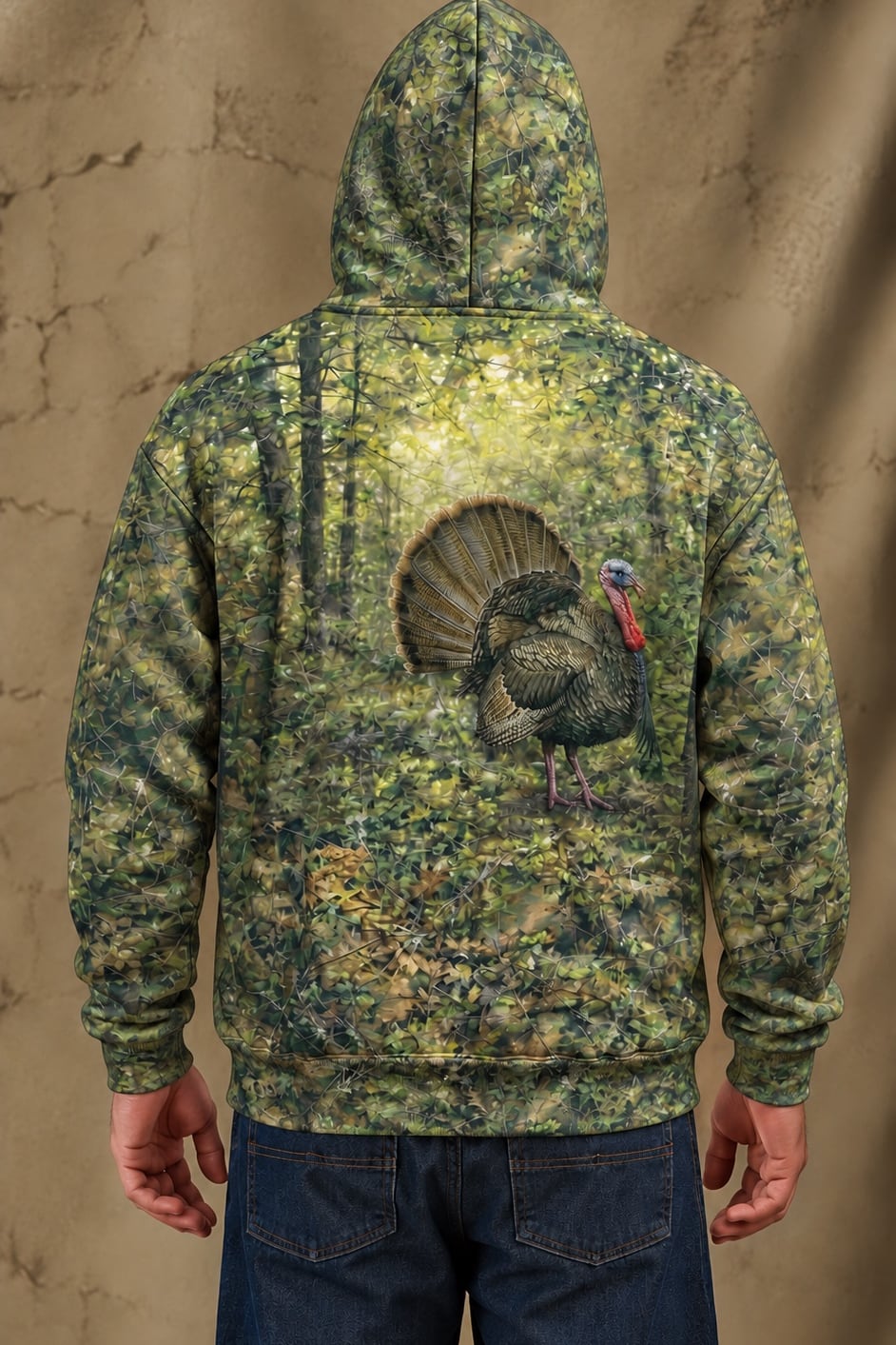 Performance Fleece-Lined Hoodie - Strut Timber Turkey image 2