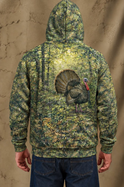 Performance Fleece-Lined Hoodie - Strut Timber Turkey image 2