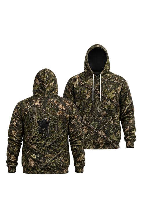 Performance Fleece-Lined Hoodie - Northern Black Bear image 1