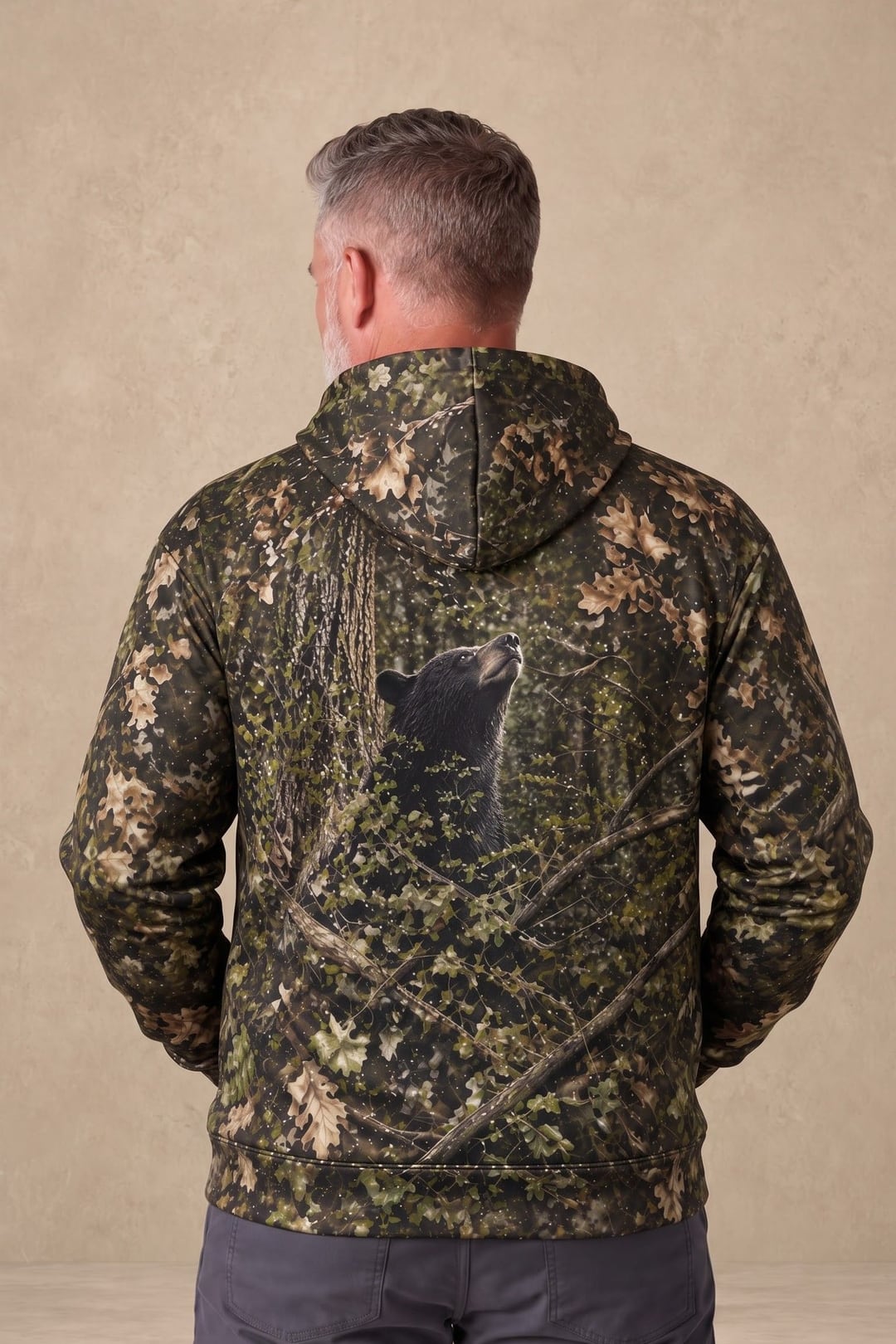 Performance Fleece-Lined Hoodie - Northern Black Bear image 2