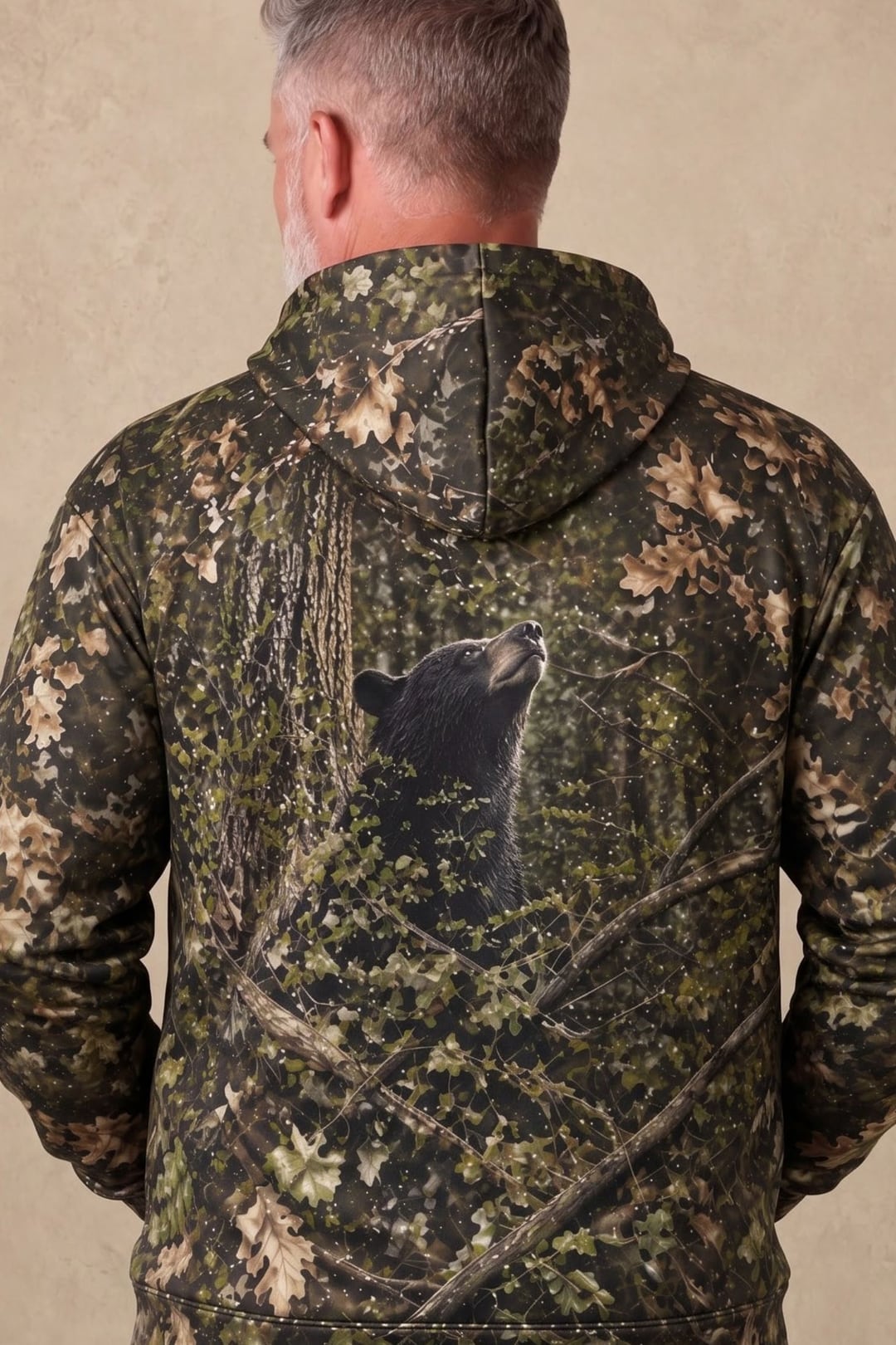 Performance Fleece-Lined Hoodie - Northern Black Bear image 4