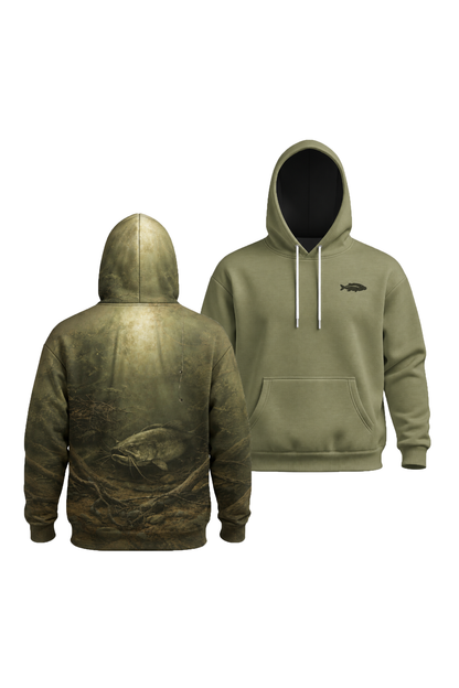 Performance Fleece-Lined Hoodie - River Bottom Catfish image 1