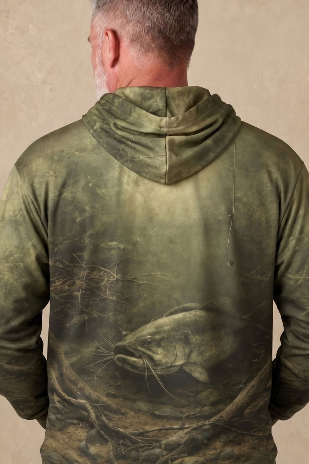 Performance Fleece-Lined Hoodie - River Bottom Catfish image 4