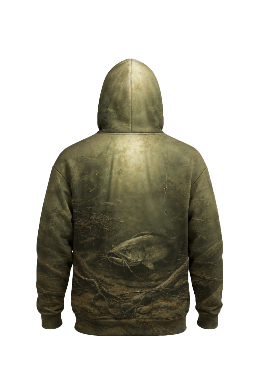Performance Fleece-Lined Hoodie - River Bottom Catfish image 5
