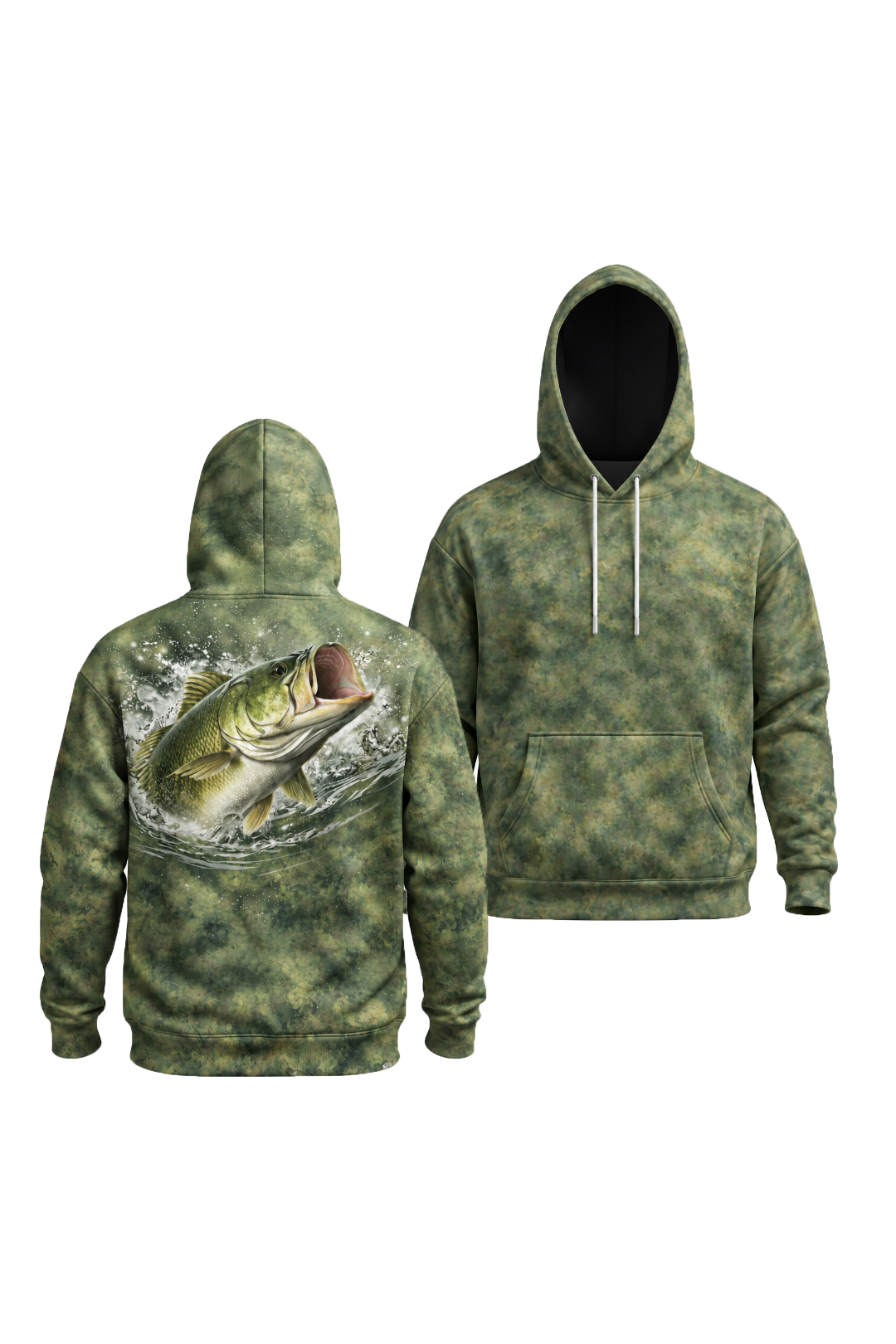Performance Fleece-Lined Hoodie - Delta Bass Breach image 1