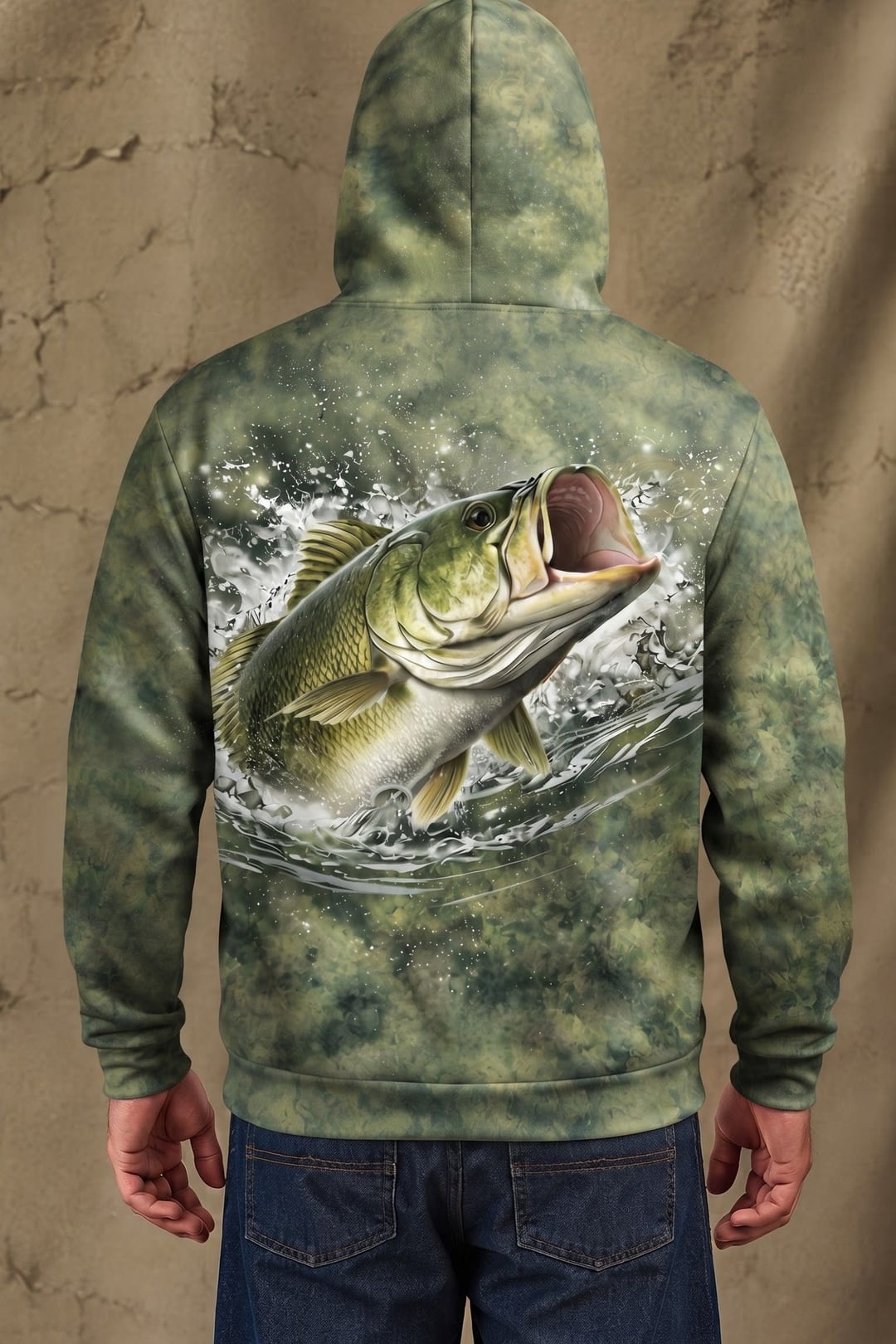 Performance Fleece-Lined Hoodie - Delta Bass Breach image 2