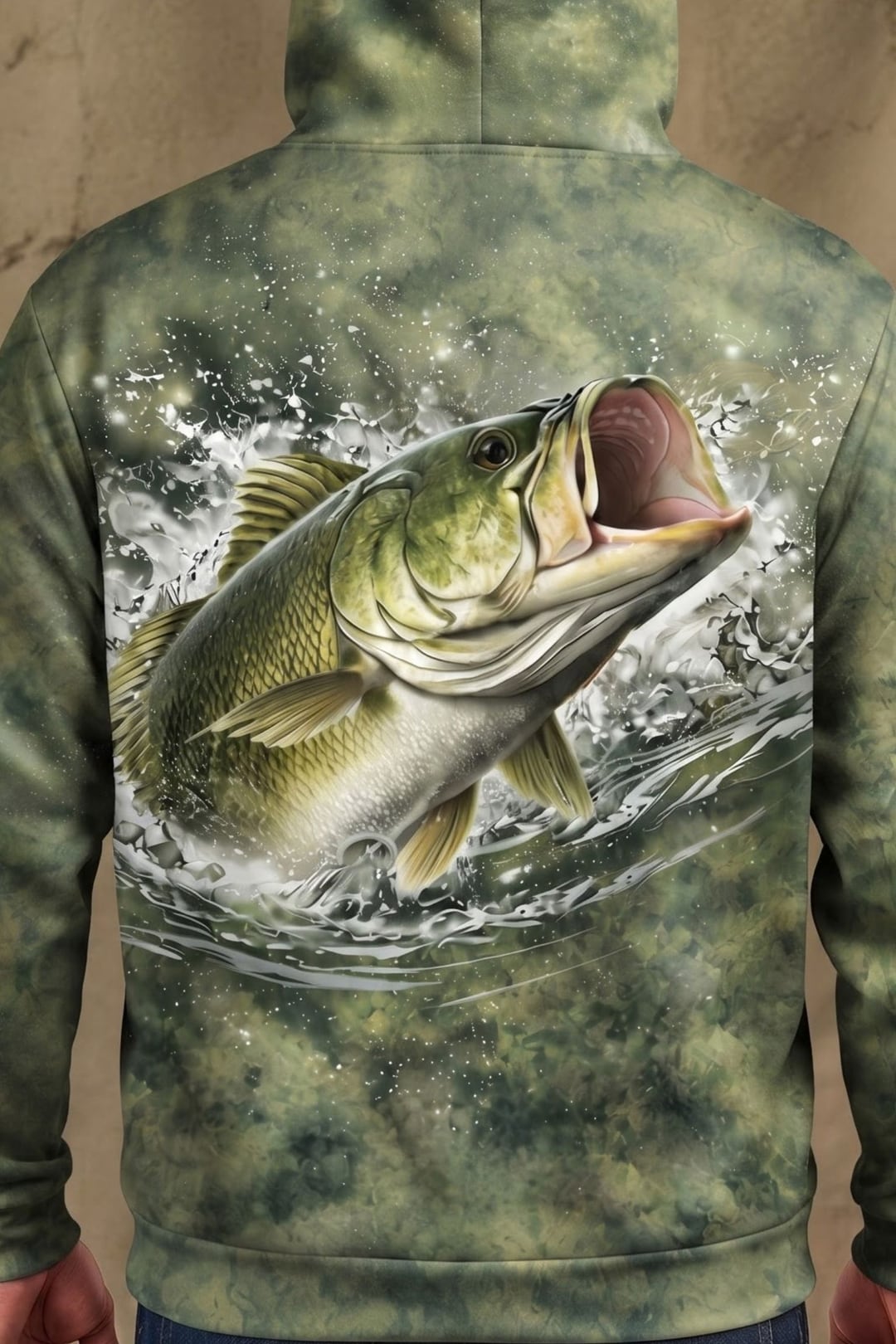 Performance Fleece-Lined Hoodie - Delta Bass Breach image 4