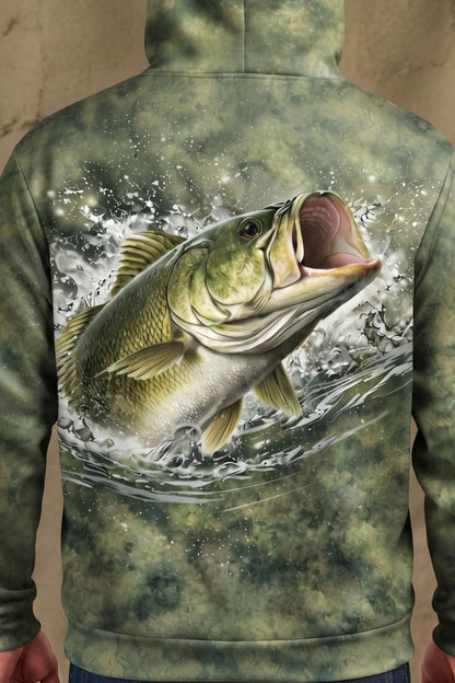 Performance Fleece-Lined Hoodie - Delta Bass Breach image 4
