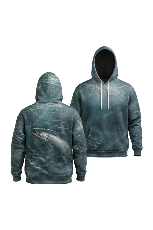Performance Fleece-Lined Hoodie - King Salmon image 1