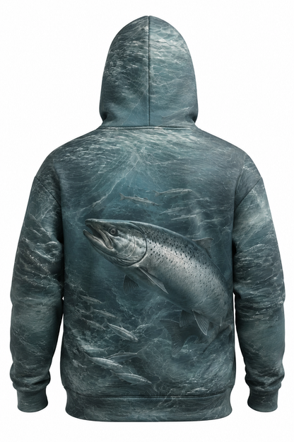 Performance Fleece-Lined Hoodie - King Salmon image 5