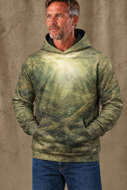Performance Fleece-Lined Hoodie - Timber Bass Sunray image 3