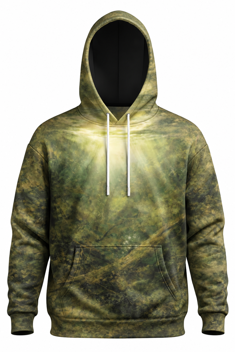Performance Fleece-Lined Hoodie - Timber Bass Sunray image 6
