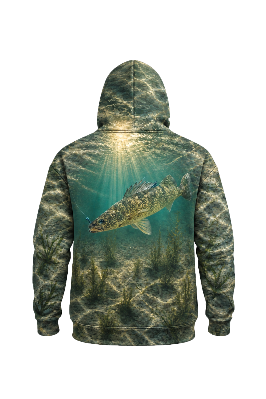 Performance Fleece-Lined Hoodie - Stillwater Walleye image 5