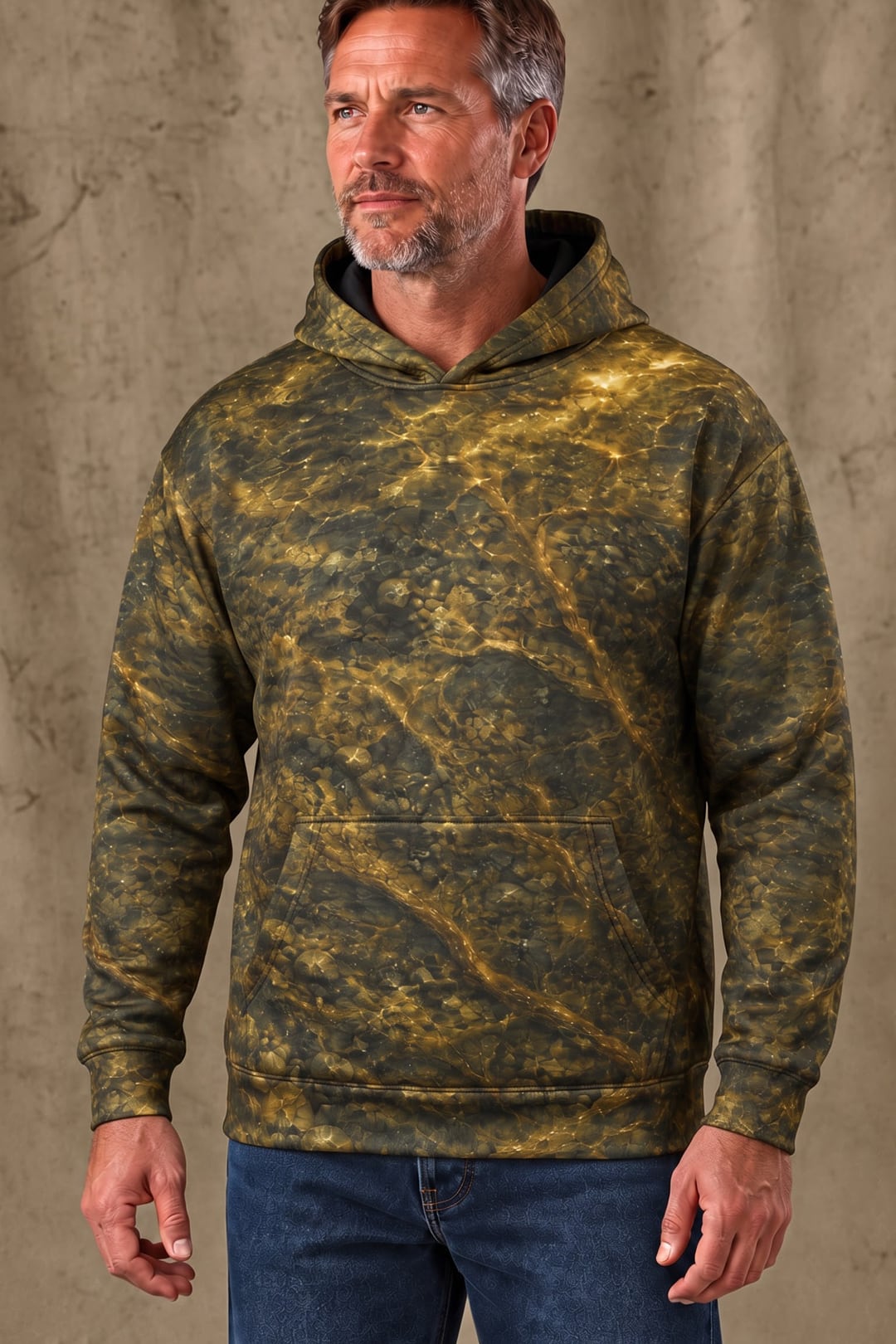 Performance Fleece-Lined Hoodie - Autumn Creek Brookie image 3