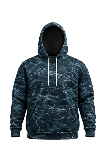 Performance Fleece-Lined Hoodie - River Trout Rise image 6